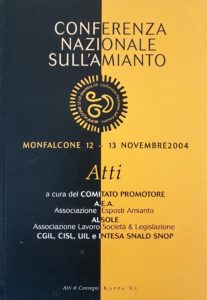 CONFERENZA NAZIONALE SULL'AMIANTO