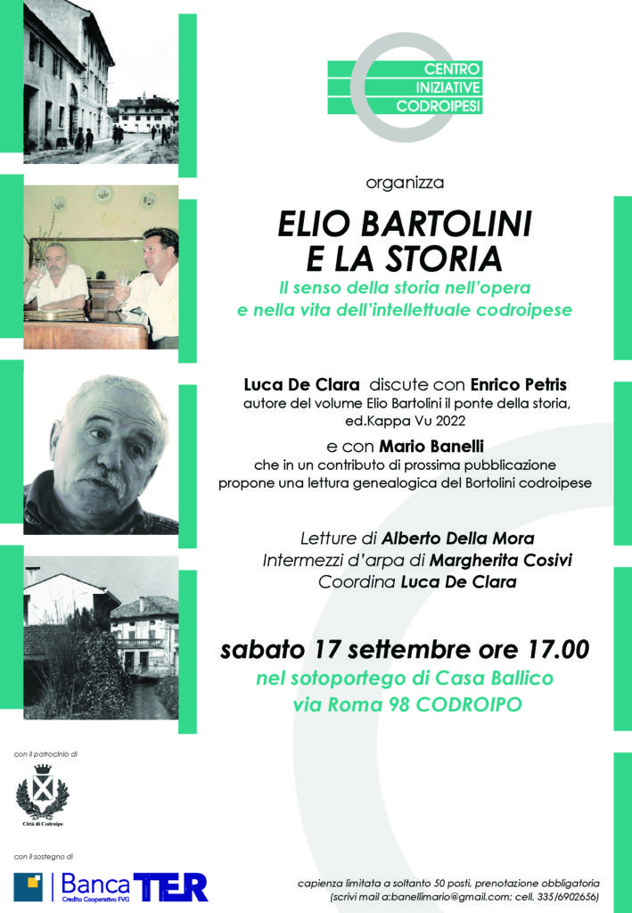 Elio Bartolini - Codroipo - 17.09.2022