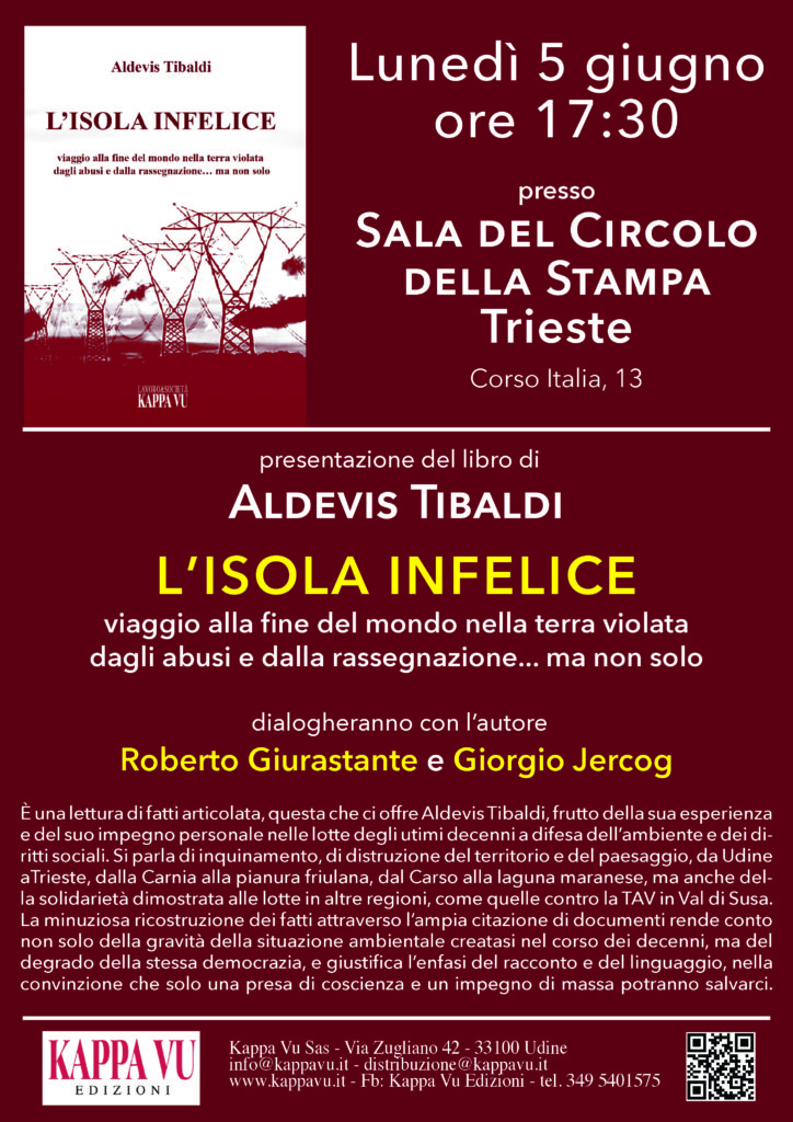 L'isola infelice - Trieste Circolo stampa - 05.06.2023