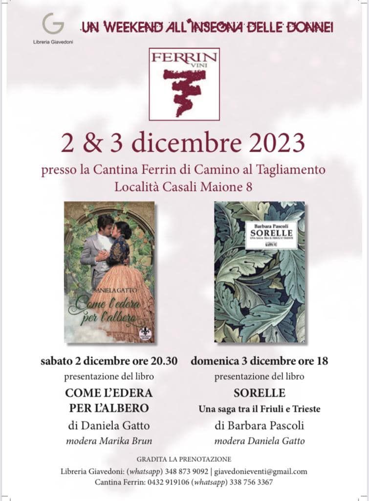 Sorelle - Camino al Tagliamento - 03.12.2023