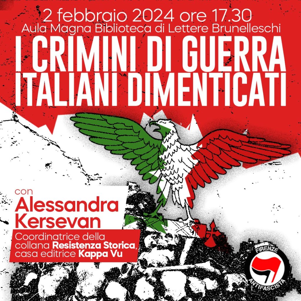 conferenza confine orientale Alessandra - Firenze - 02.02.2024