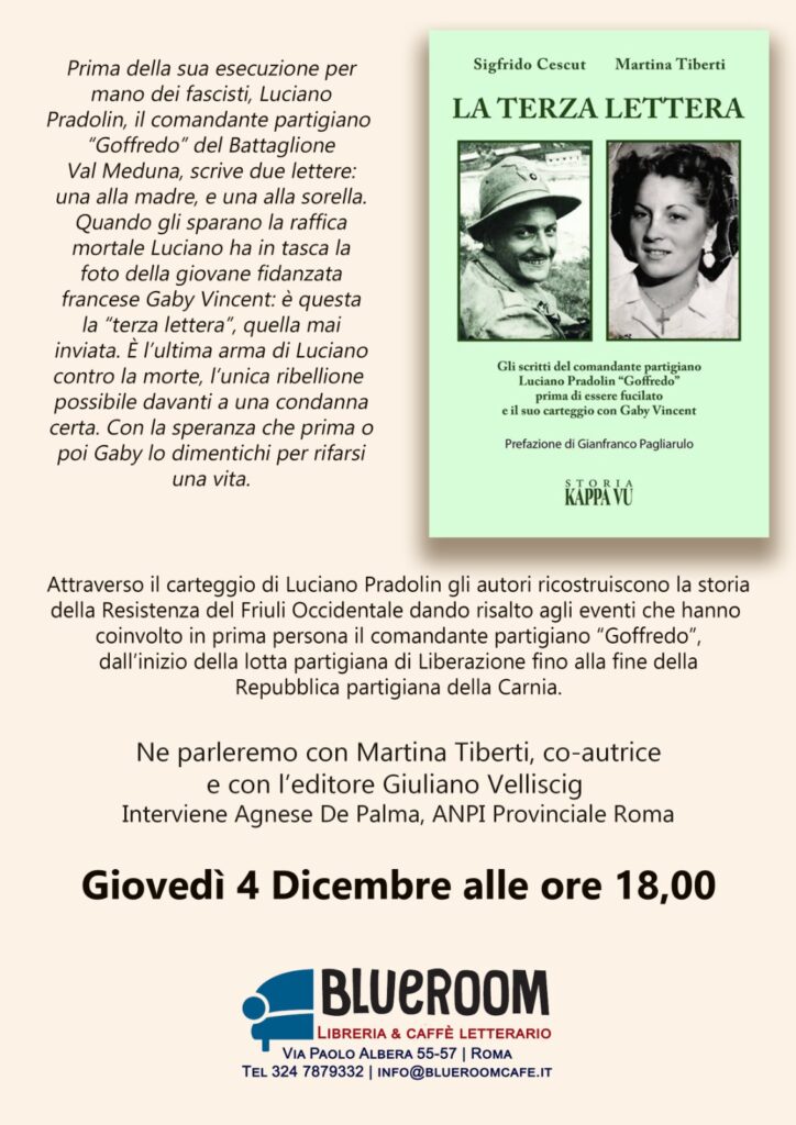 La terza lettera - Roma Blue Room - 04.12.2025