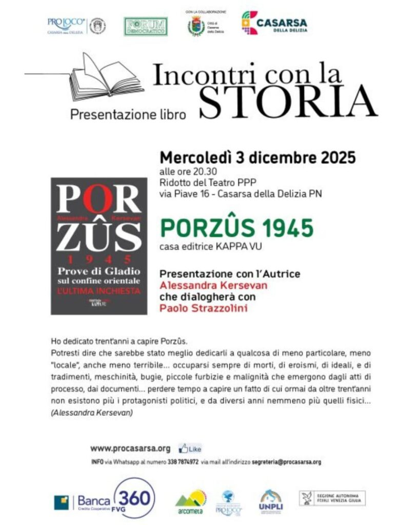 Porzus - Casarsa - 03.12.2025