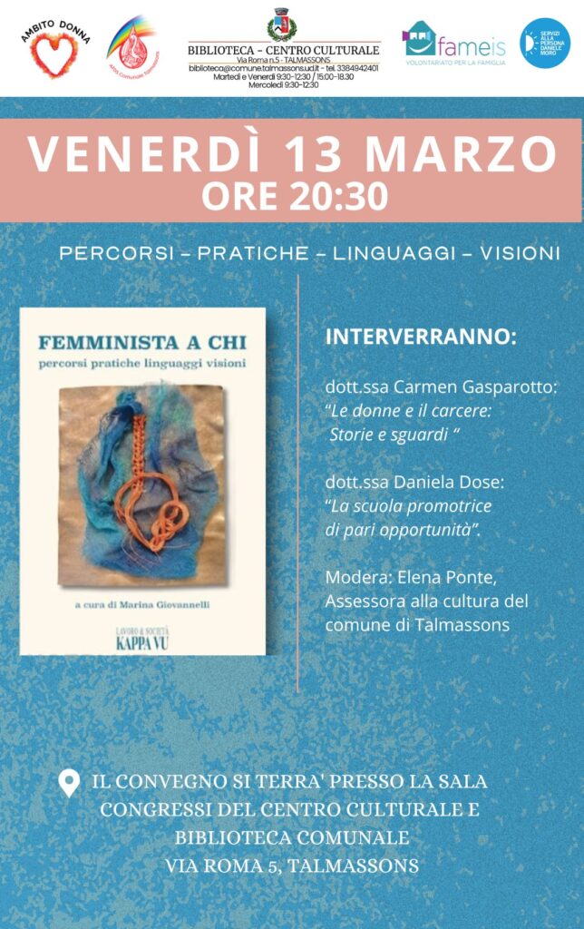 Femminista a chi - Talmassons - 13.03.2026