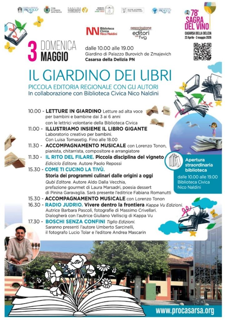 Giardino dei libri - Casarsa - 03.05.2026